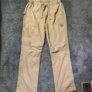 Xhilaration Women's Tan and Cream Trousers